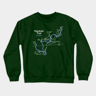 Hayduke Trail Route Map Crewneck Sweatshirt